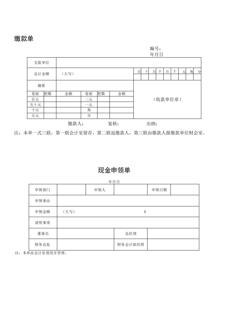 酒吧KTV可用财务表格