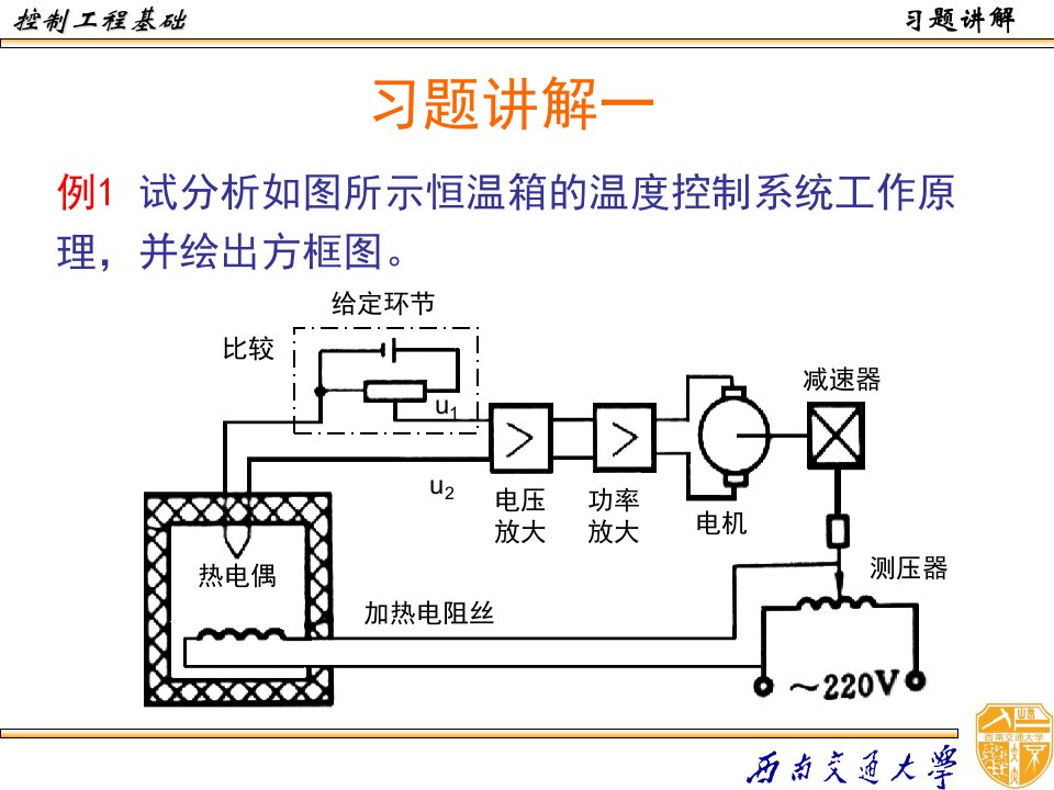 控制工程习题讲解一