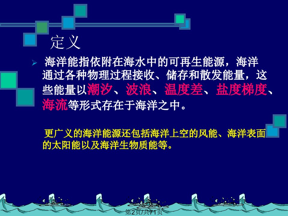 海洋能参考学习