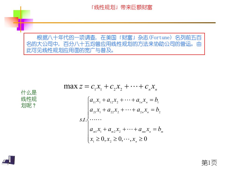 运筹学本科版线性规划企业经营管理推荐