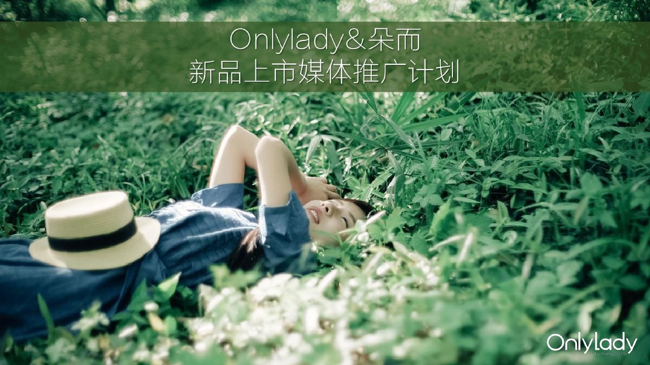 2017-Onlylady朵而新品上市-媒体推广计划（PPT42页）