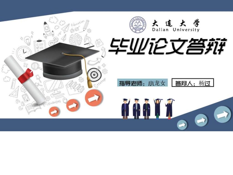 精品模板大连大学毕业论文答辩模板ppt.ppt