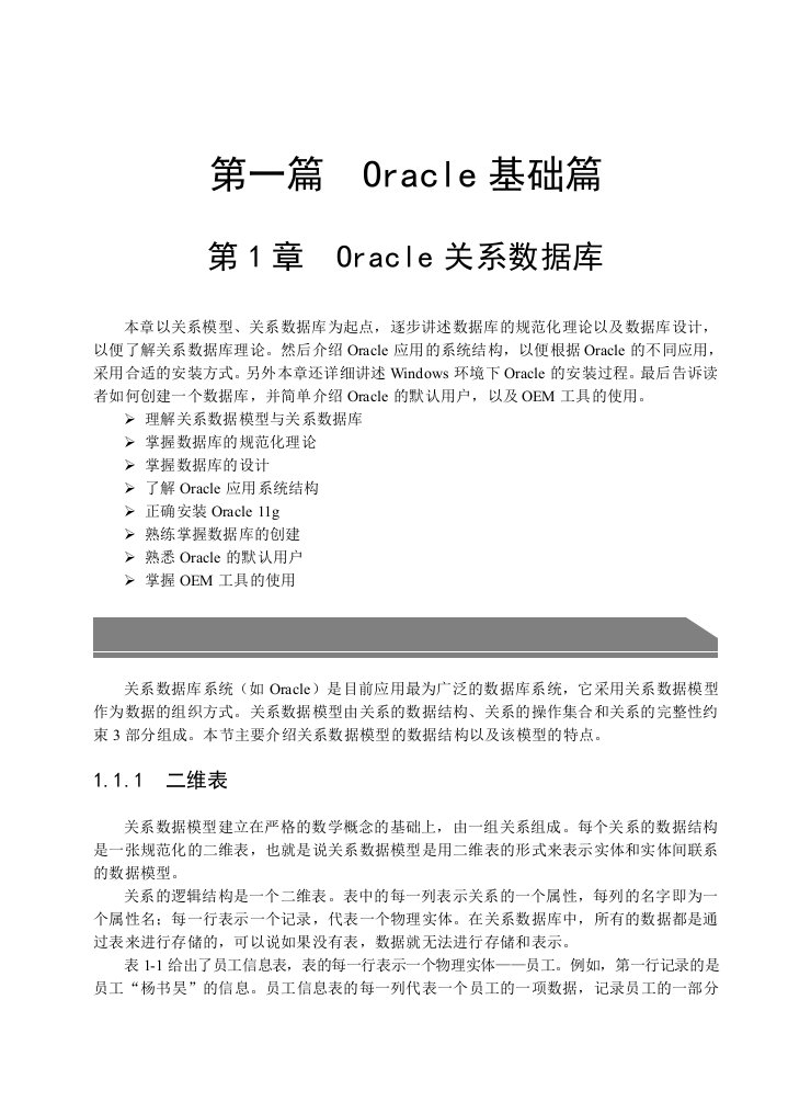 ORACLE完全学习手册