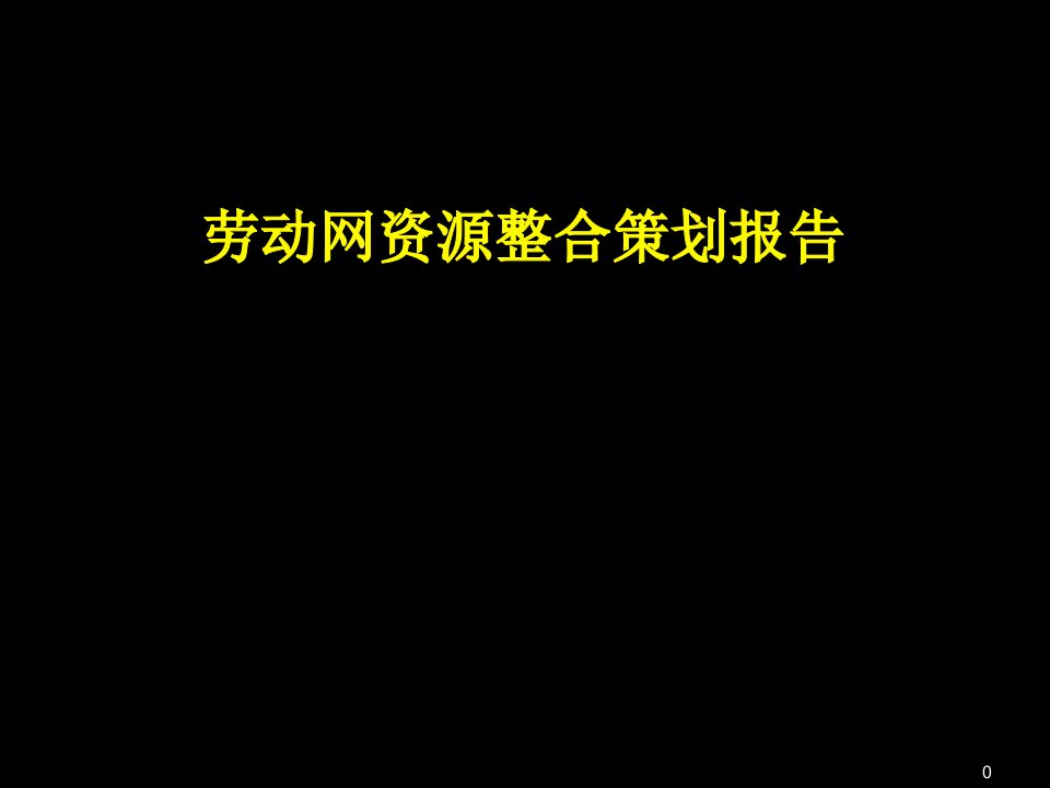 某某网站资源整合策划报告课件