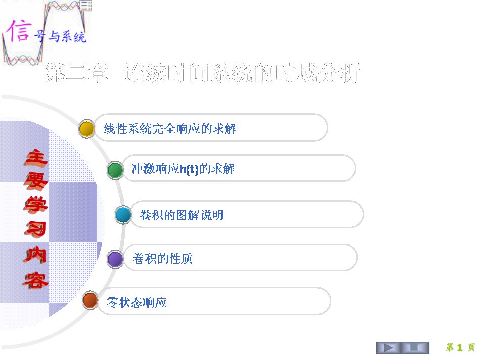 [理学]信号与系统郑君里第二章课件