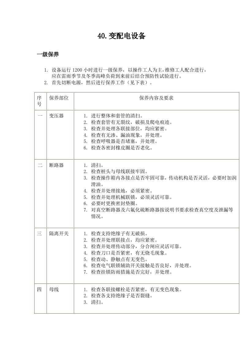 变配电设备