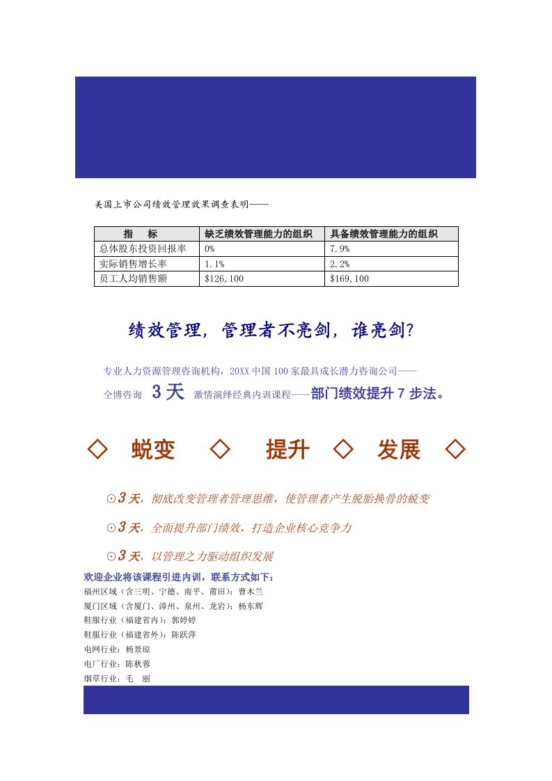 绩效考核-部门绩效提升7步法email部门绩效提升7步