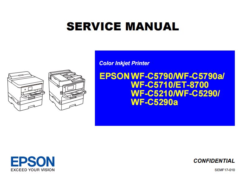 打印机维修手册：WF-C5790Series