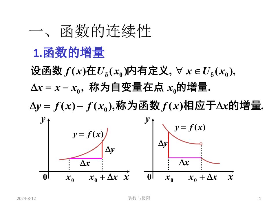 《函数的连续性》PPT课件