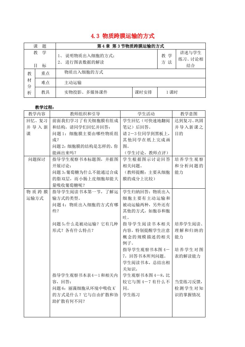 高中生物