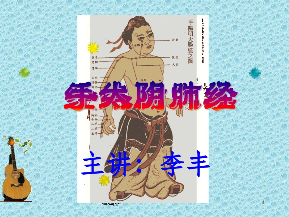 《手太阴肺经》PPT课件