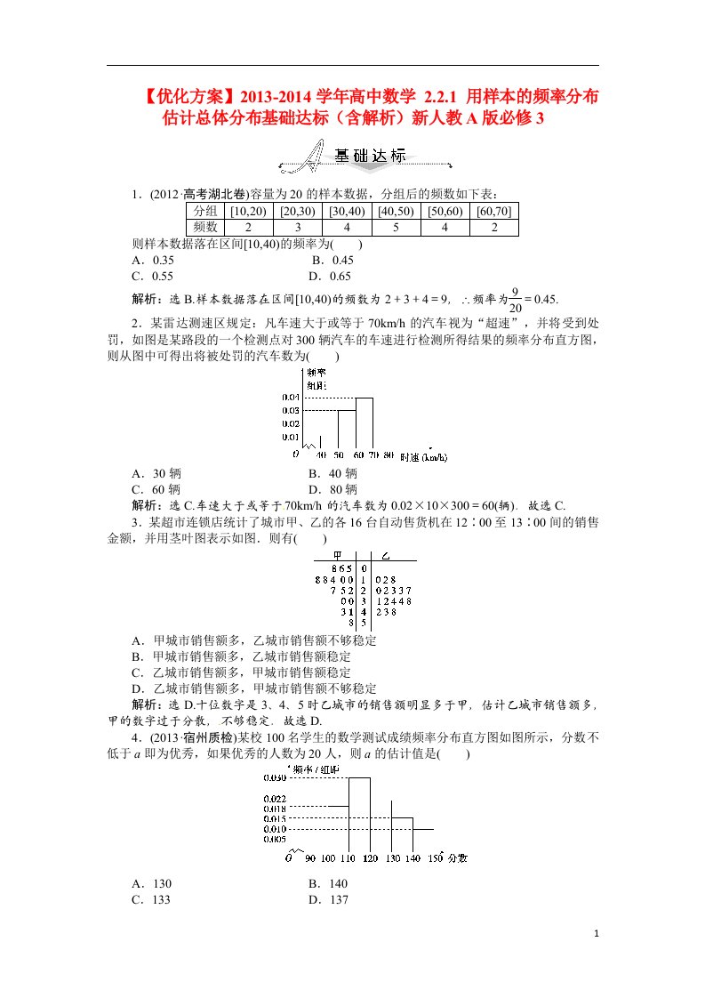 高中数学