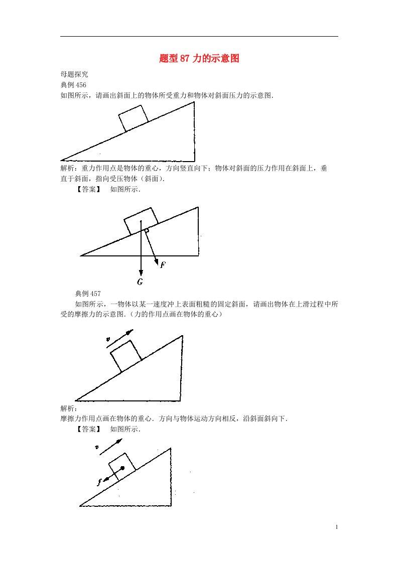 中考物理试题调研