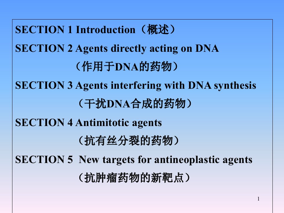 抗肿瘤药PPT课件-精选文档