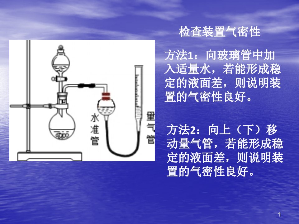 量气管ppt课件