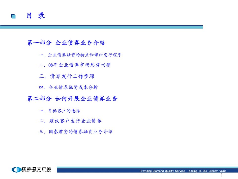 企业债券融资业务培训教材46页PPT