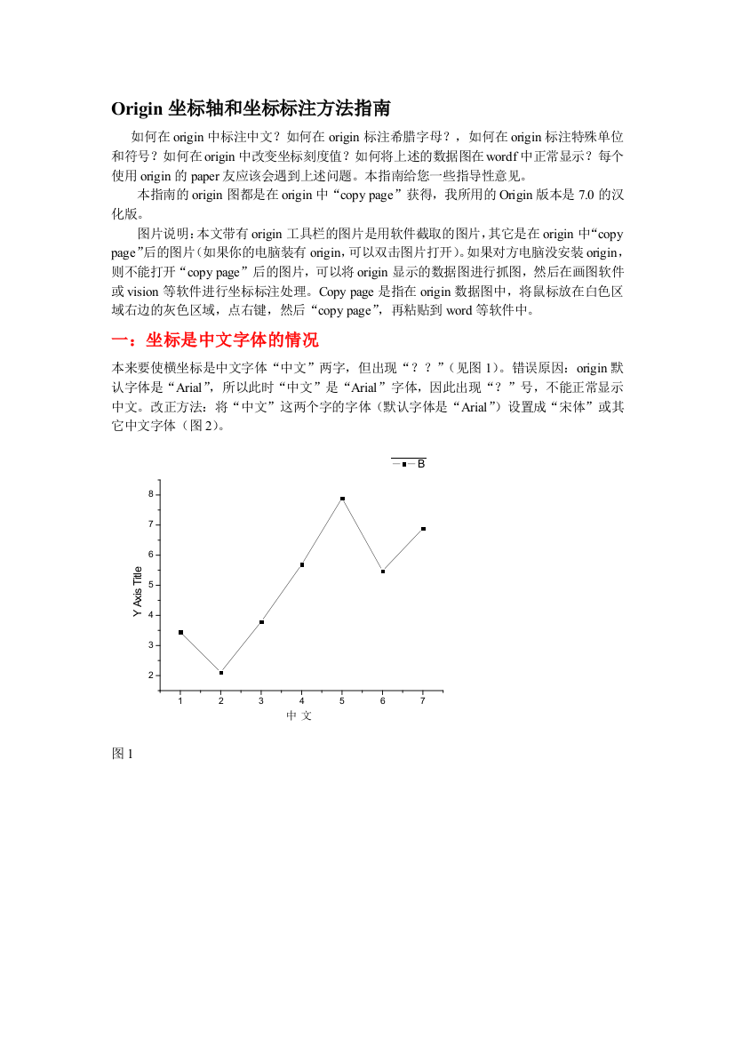 (完整word版)Origin坐标轴和坐标标注方法指南(配图)