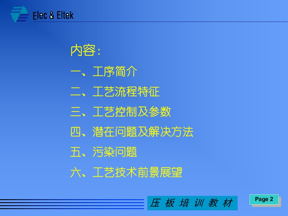 精选压板掊训教材工艺技术前景展望