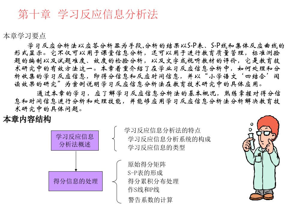 学习反应信息分析法