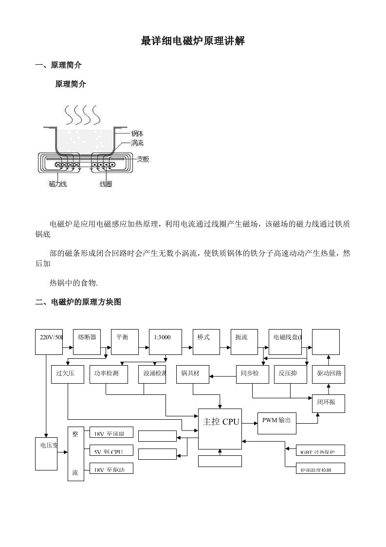 《全面讲解电磁炉的工作原理》