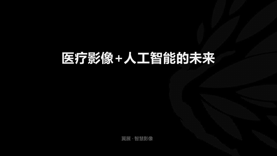 医疗影像人工智能的未来演示文稿