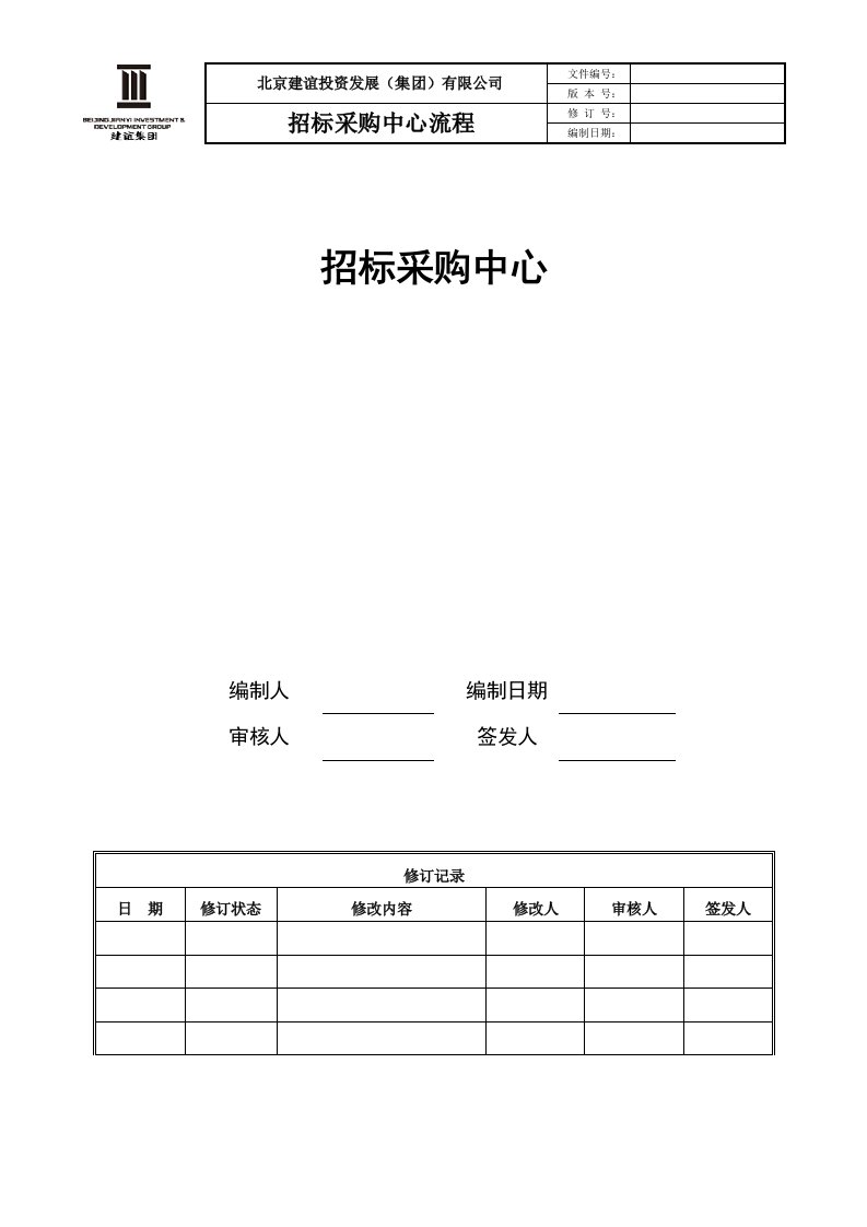 房地产招标采购流程汇编