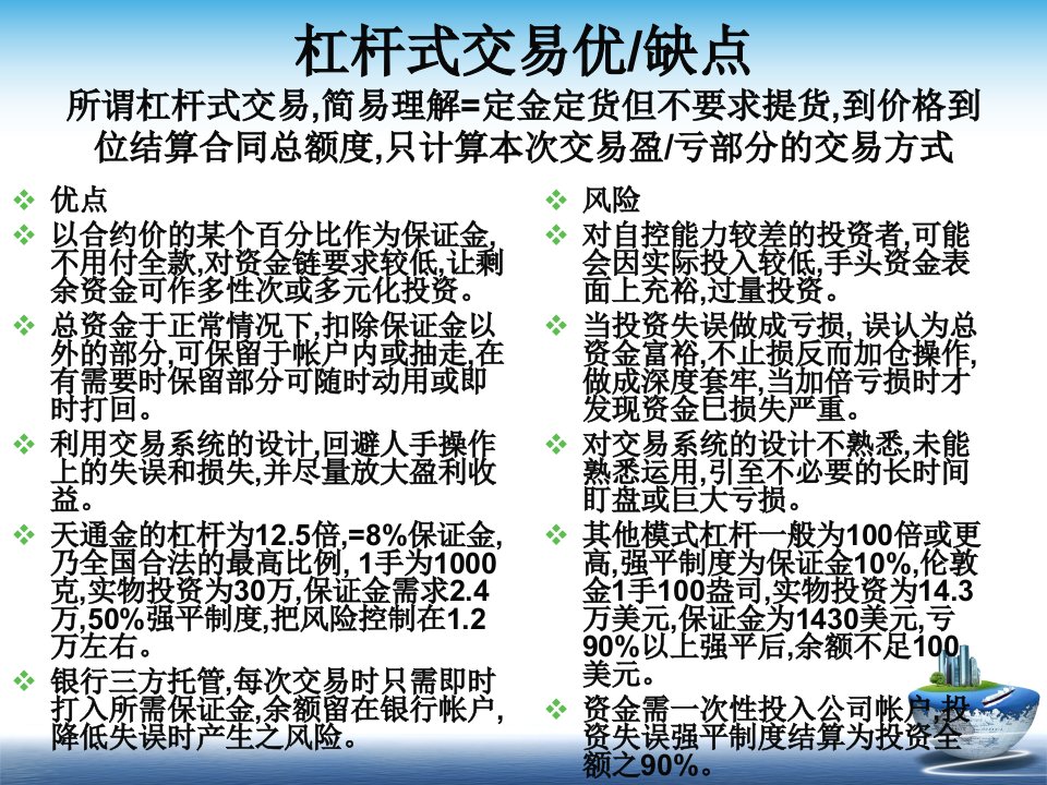 最新天通金与纸实金对比教学课件