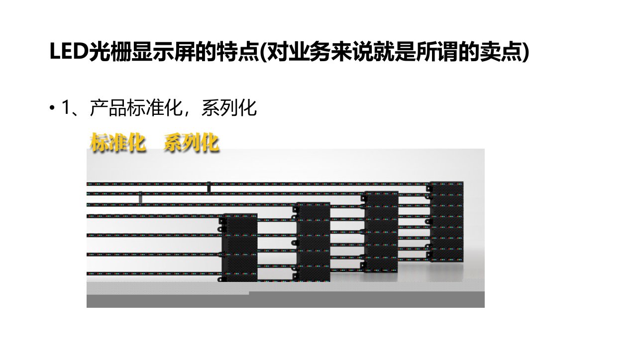 某科技公司光栅系列显示屏业务知识培训教材