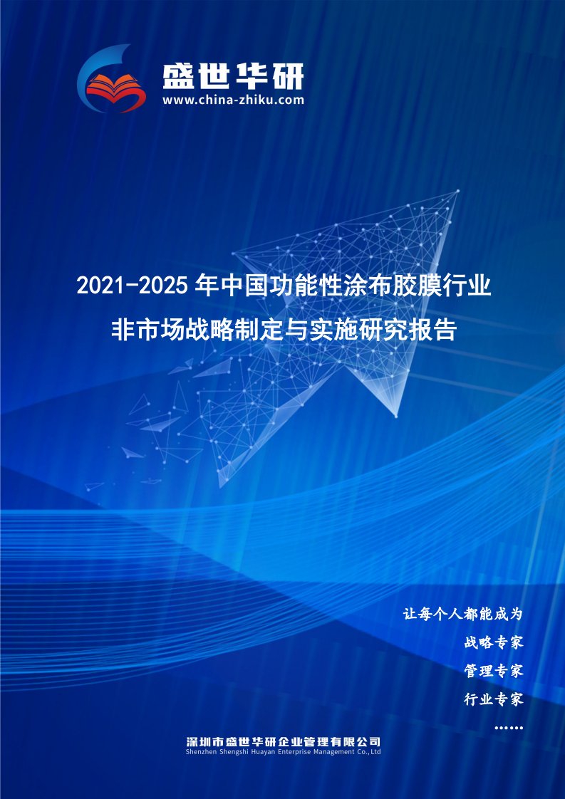 2021-2025年中国功能性涂布胶膜行业非市场战略制定与实施研究报告