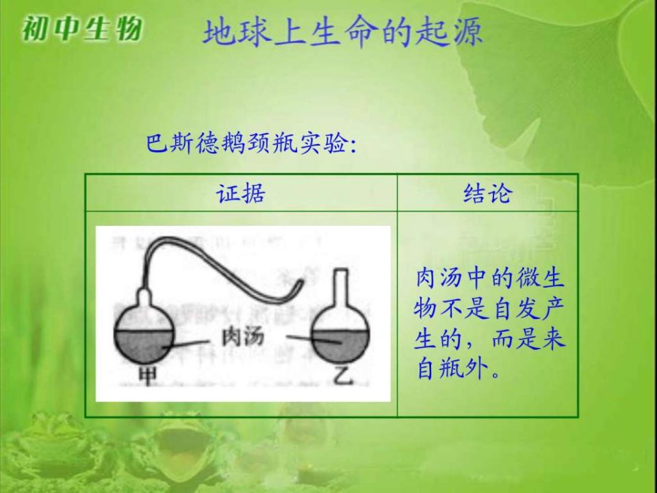 地球上生命起源课件