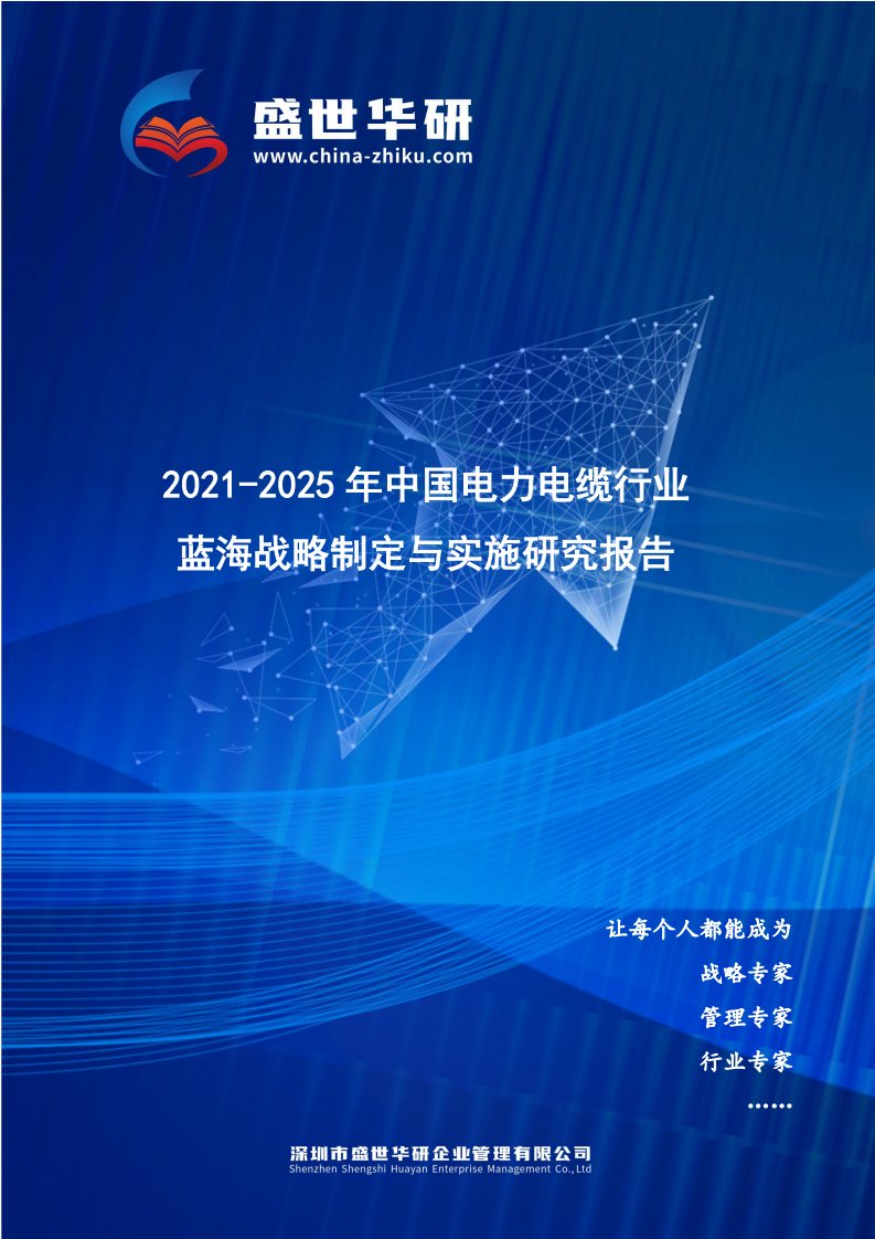 2021-2025年中国电力电缆行业蓝海市场战略制定与实施研究报告