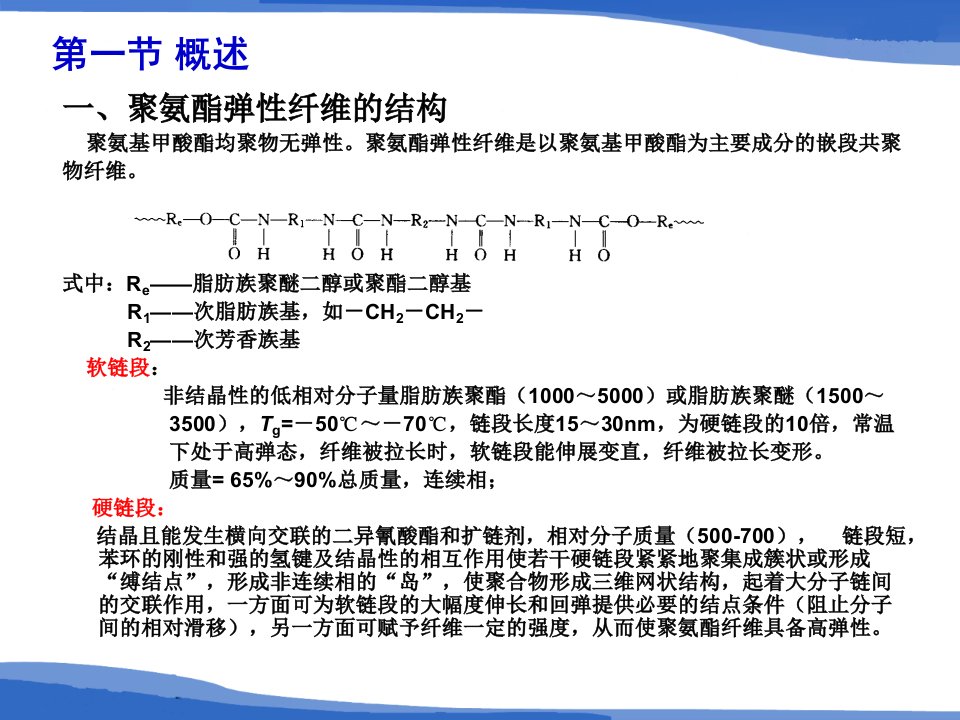 第八章聚氨酯纤维