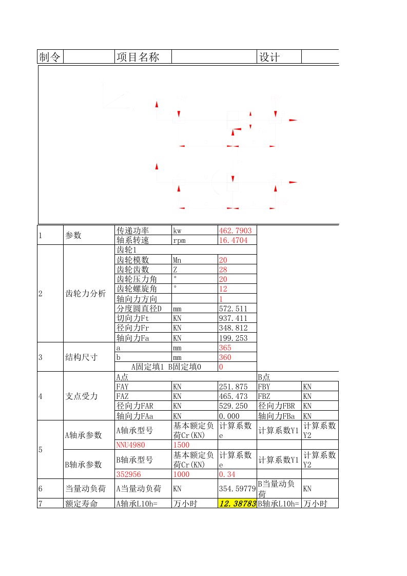 轴承各种承载寿命计算