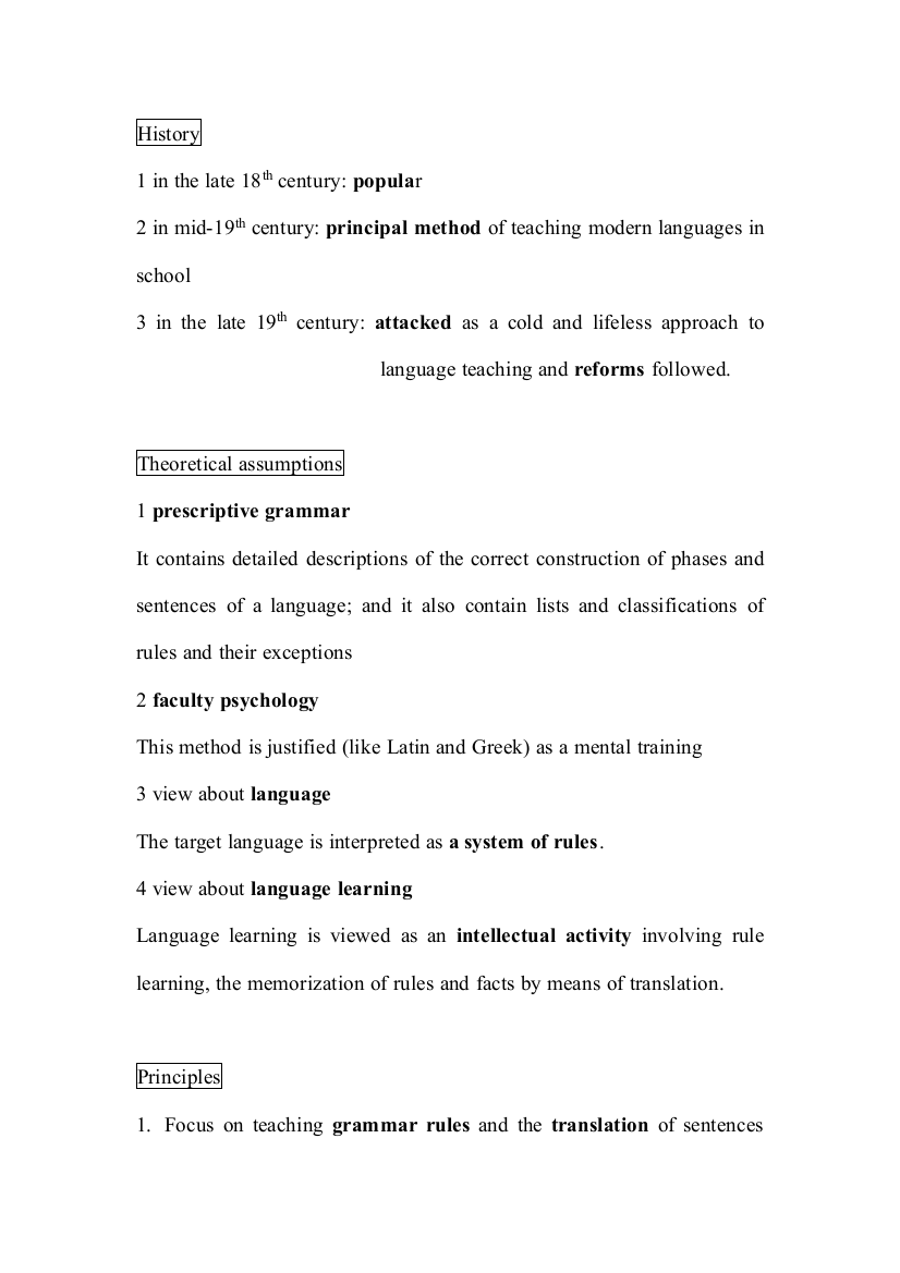 (完整word版)Grammar-Translation教学法