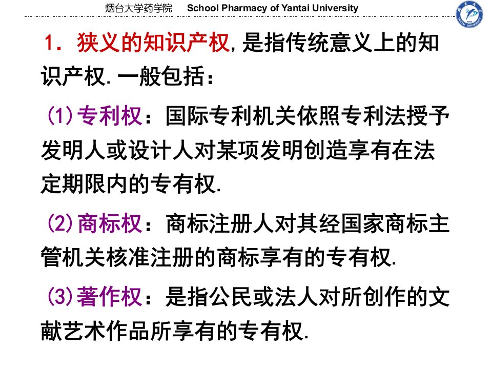 医药国际贸易中的知识产权问题