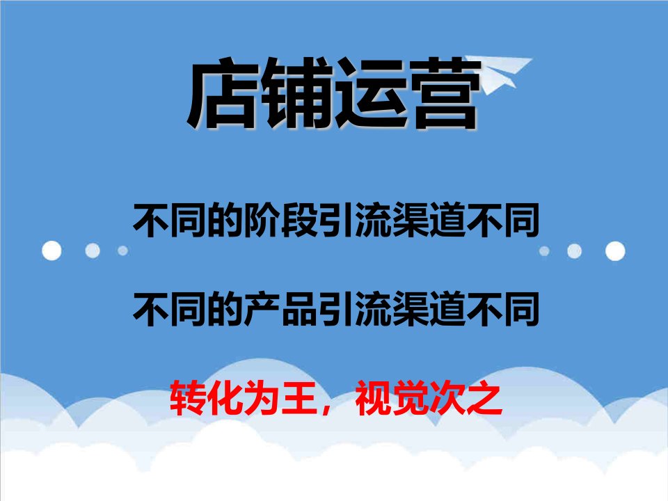 推荐-运营营销加直通车计划