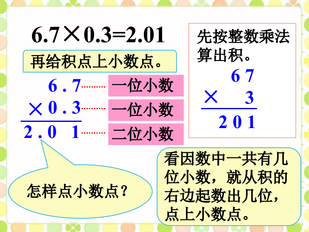 小数乘小数的算法_小数乘小数