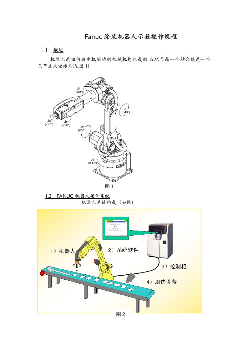 FANUC机器人操作规范流程