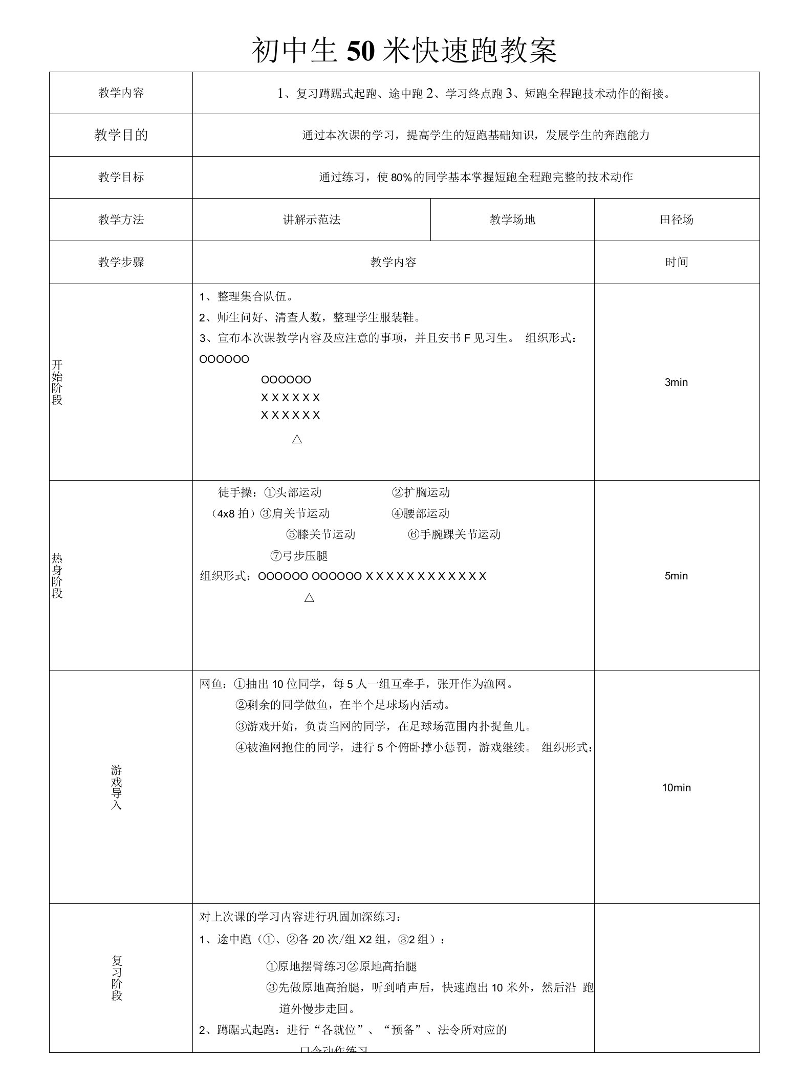 初中体育与健康人教7～9年级第5章