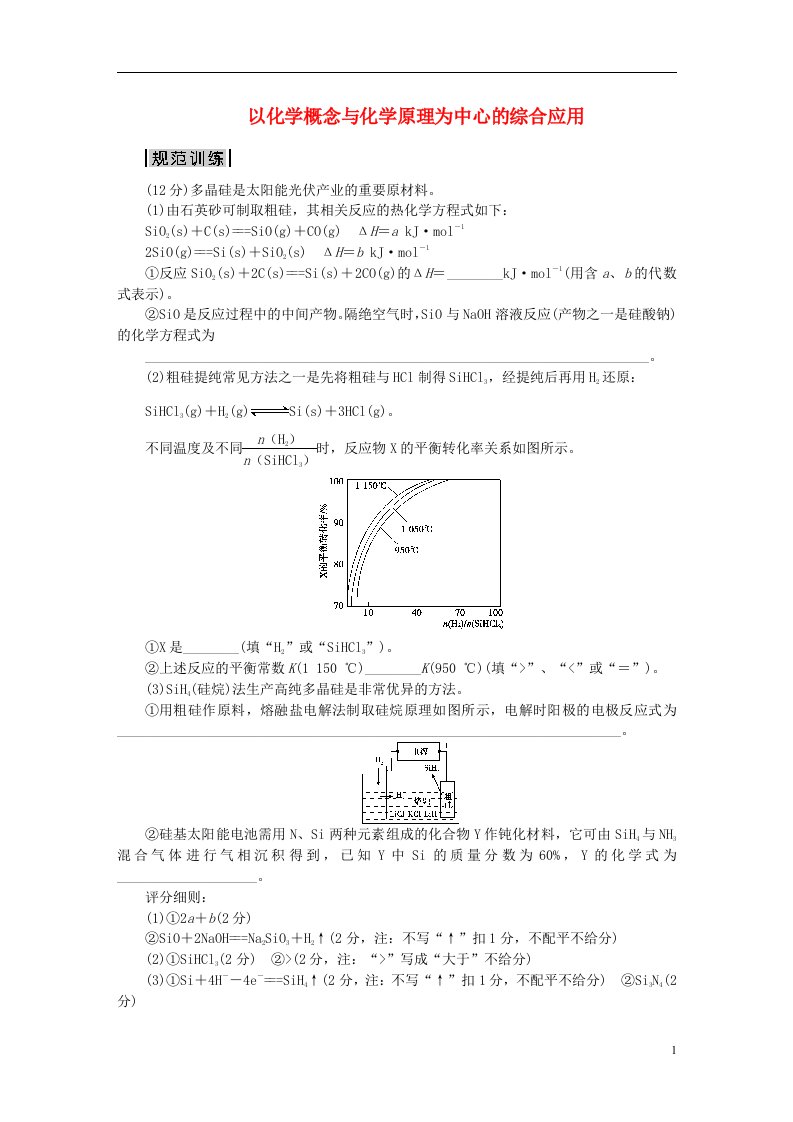 高考化学二轮复习