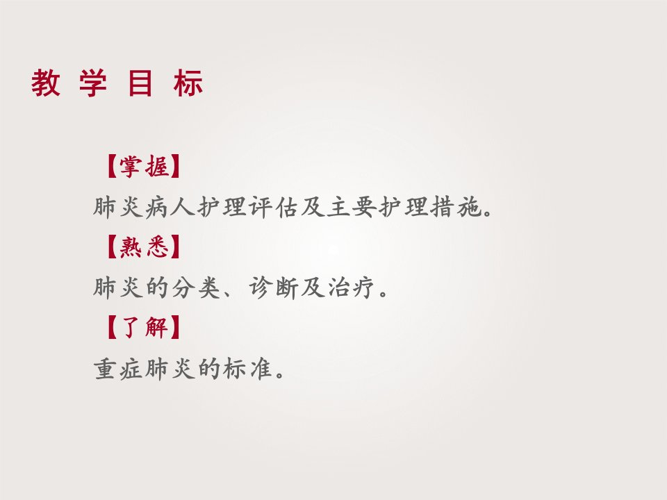 内科护理学肺炎病人的护理ppt课件