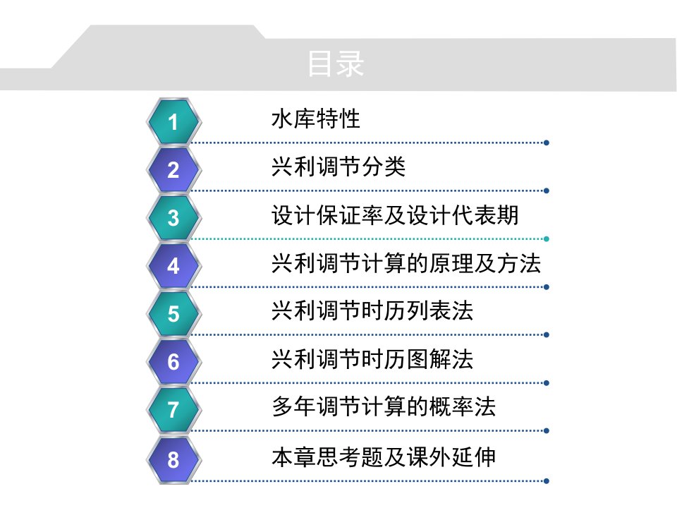 水利水能规划第三章