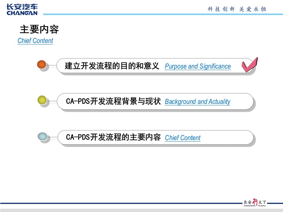 长安产品开发流程CAPDS总体介绍