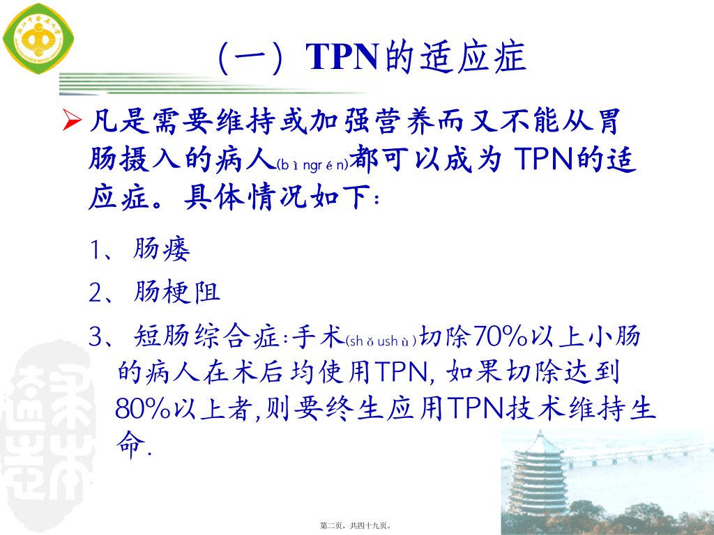 医学专题危重患者营养支持