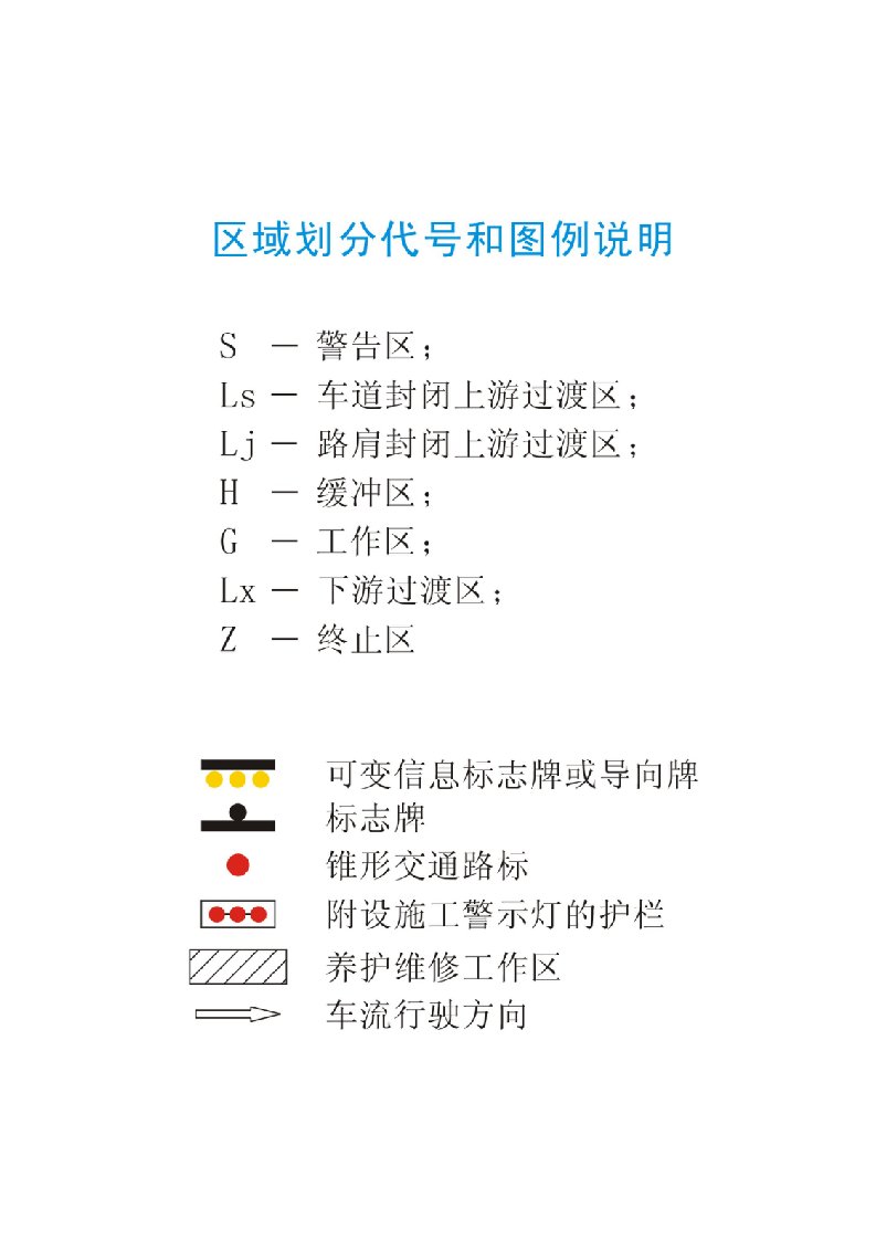 施工标志标牌摆放