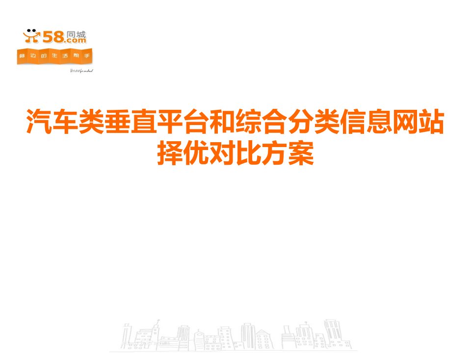 汽车类垂直平台和综合分类信息网站择优对比方案