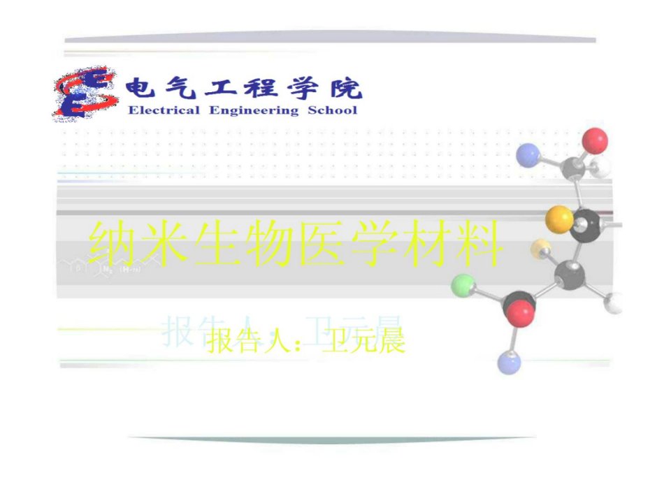 纳米生物医学资料精彩课件