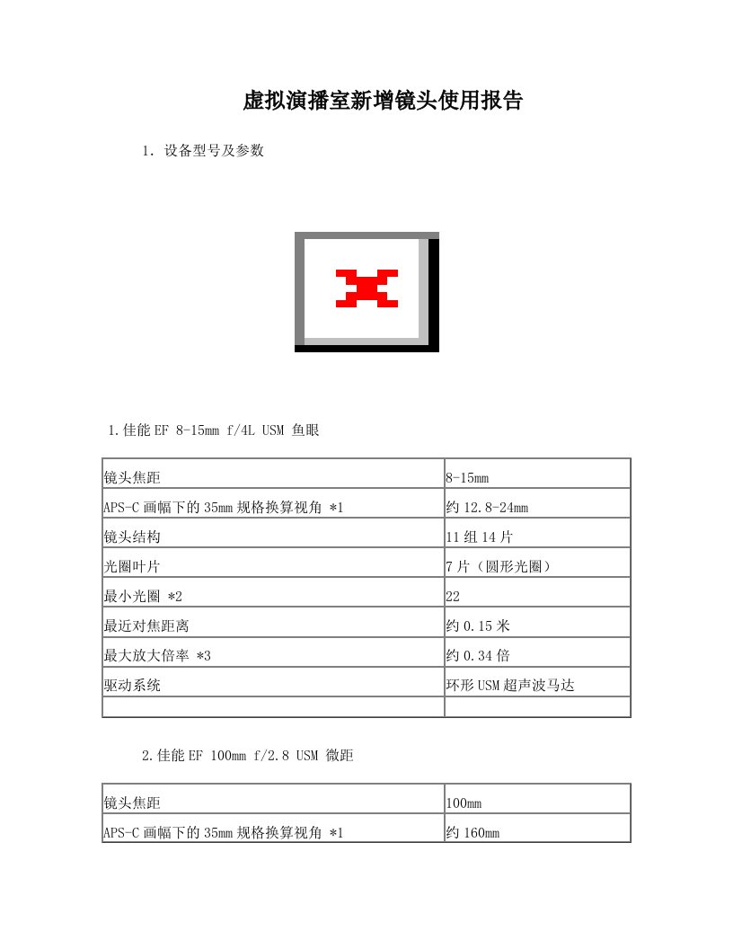 虚拟演播室新增镜头使用报告