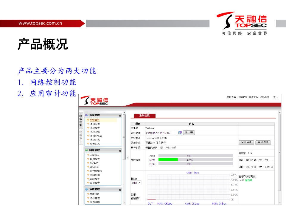 最新天融信上网行为教学课件