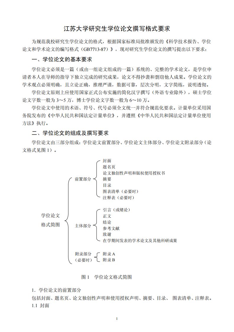 《江苏大学研究生学位论文撰写格式要求》.PDF